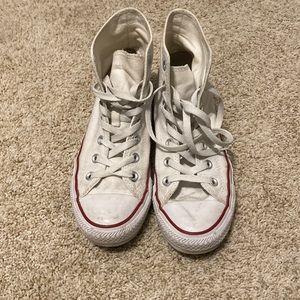 White high top converse